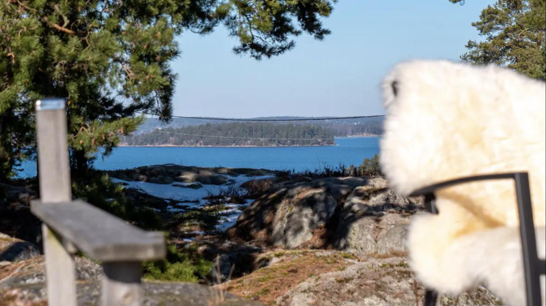 Hus I Skaergarden Med Bastu Och Sjoeutsikt Villa Varmdo Exterior photo